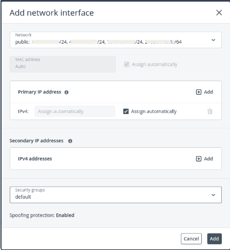 Configure the Network