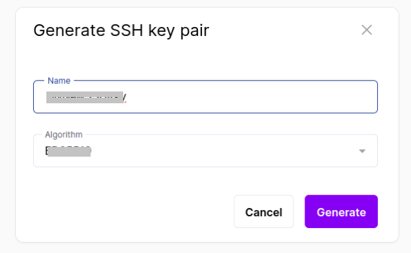 Generate a New SSH Key: