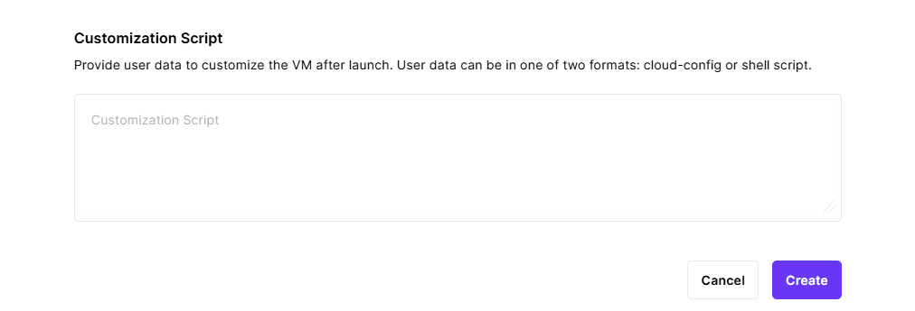 Add a Customization Script