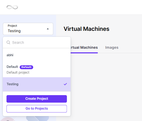Select a Project
