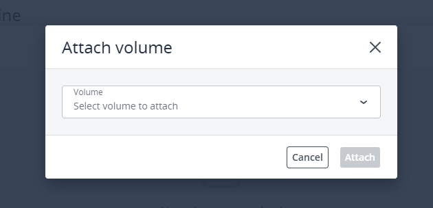 Attach Boot Volume
