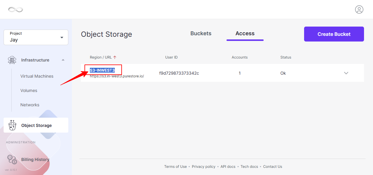 Find Your CMP Region and Endpoint