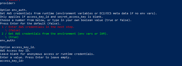 Enter Authentication Credentials