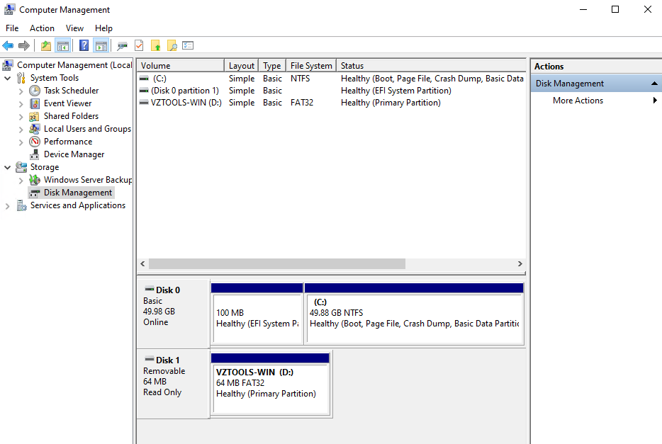 Windows Disk Management