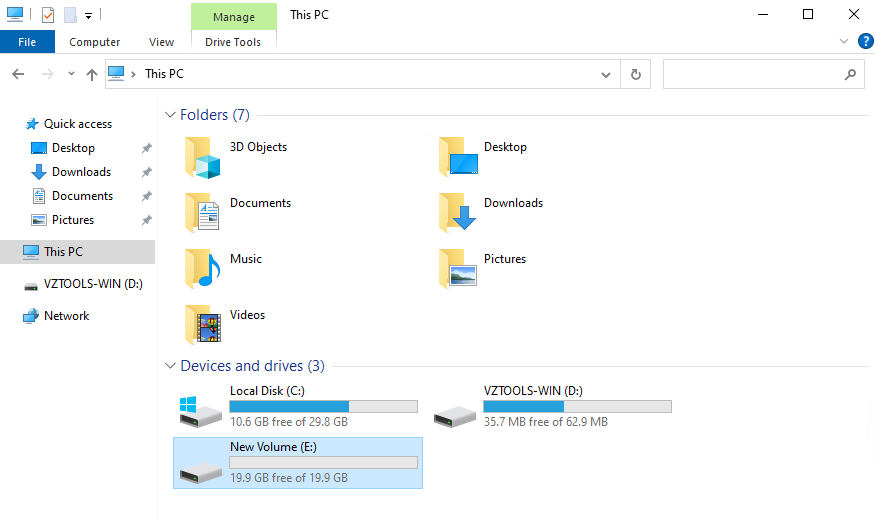 File Explorer